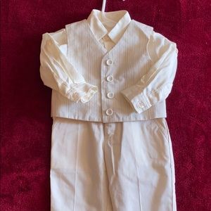 Italian  3 piece vest set